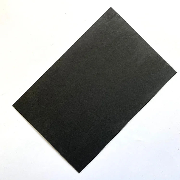 300*200mm Fiberboard Guitar Pickup Flatwork Material Vulcanized Fiber Board Guitar Pickup Fiber Plate Sheet in Black