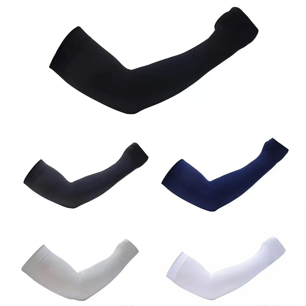 Ice Sleeve Sun protection Sleeve Anti Ultraviolet Hand Sleeve Outdoor Driving Ice Silk Arm Guard Driving and Riding