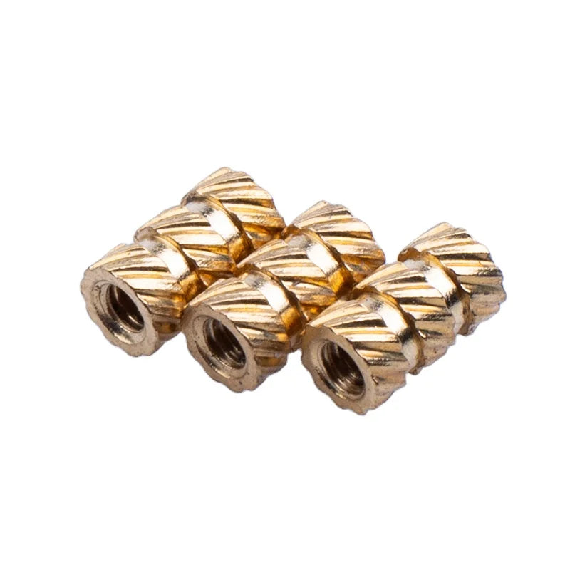 Manufacturer Round Cnc Nuts Blind Knurled Nut M3 M4 M6 M8 M10 Brass Threaded Insert Nuts