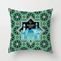 Islamic Eid Mubarak Decoration for Home 45x45cm Seat Sofa Cushion Cover Ramadan Kareem Decor Mosque Muslim Pillowcase XJ0196