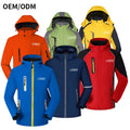Custom Outdoor Men's Jackets Zip up Reflective Softshell Winter Sports Tactical Hunting Jacket Waterproof Windbreaker Jackets