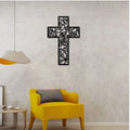 The Cross Metal Wall Decor Metal Gift Christian Decor Jesus Metak Wall Art Work Cross of Christian Home Decoration