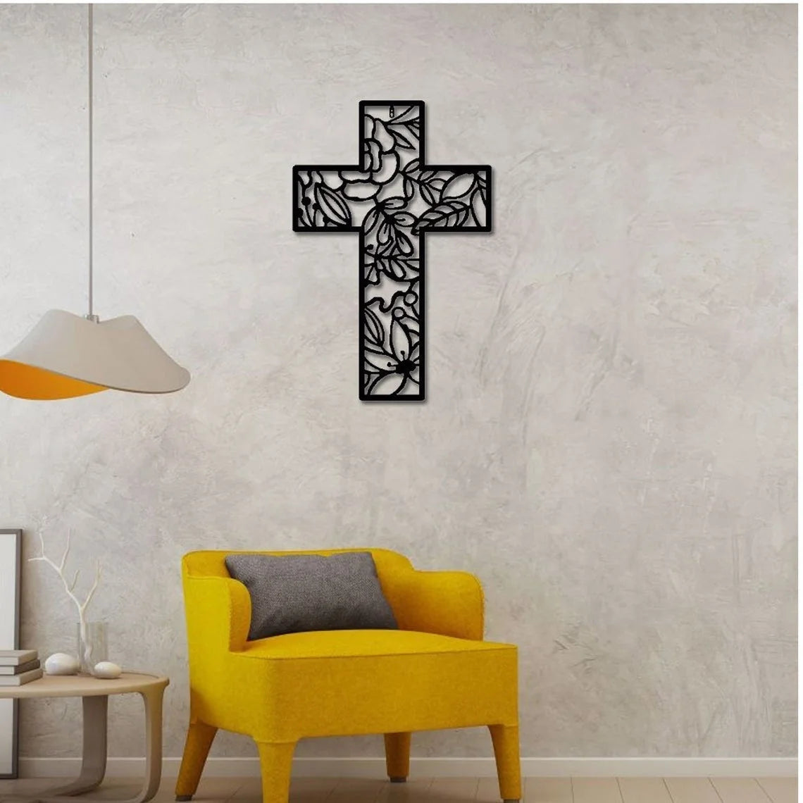 The Cross Metal Wall Decor Metal Gift Christian Decor Jesus Metak Wall Art Work Cross of Christian Home Decoration