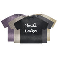New Men's Summer 310G Gradient  T-Shirt Custom DTG Printed Retro Street Hip Hop Loose Heavyweight Oversize Casual Washed T-Shirt