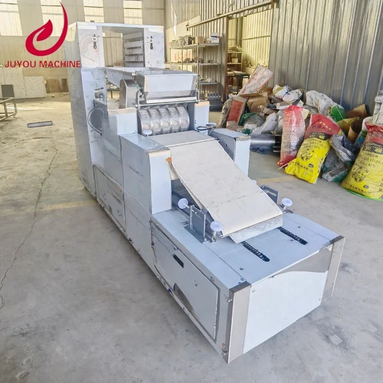 Fully Automatic Animal Wafer Cookies Dates Stuffed Biscuits Cracker Cutting Making Machine Production Line for Home