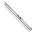 SNEDA 1.8m/2.1m/2.4m/2.7m/3m Baitcasting M FAST Pole 3 Sections Portable Fishing Rod Spinning Casting Travel Rod
