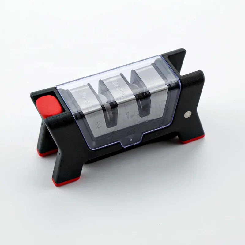 Portable Kitchen Sharpener Tool for Straight & Serrated Knives