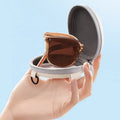High Quality New Designer Folding Shades Polarized TR90 Square Frame Sun Glasses Fashion Foldable Famous Brands Sunglasses