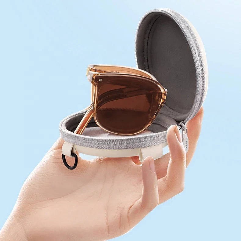 High Quality New Designer Folding Shades Polarized TR90 Square Frame Sun Glasses Fashion Foldable Famous Brands Sunglasses