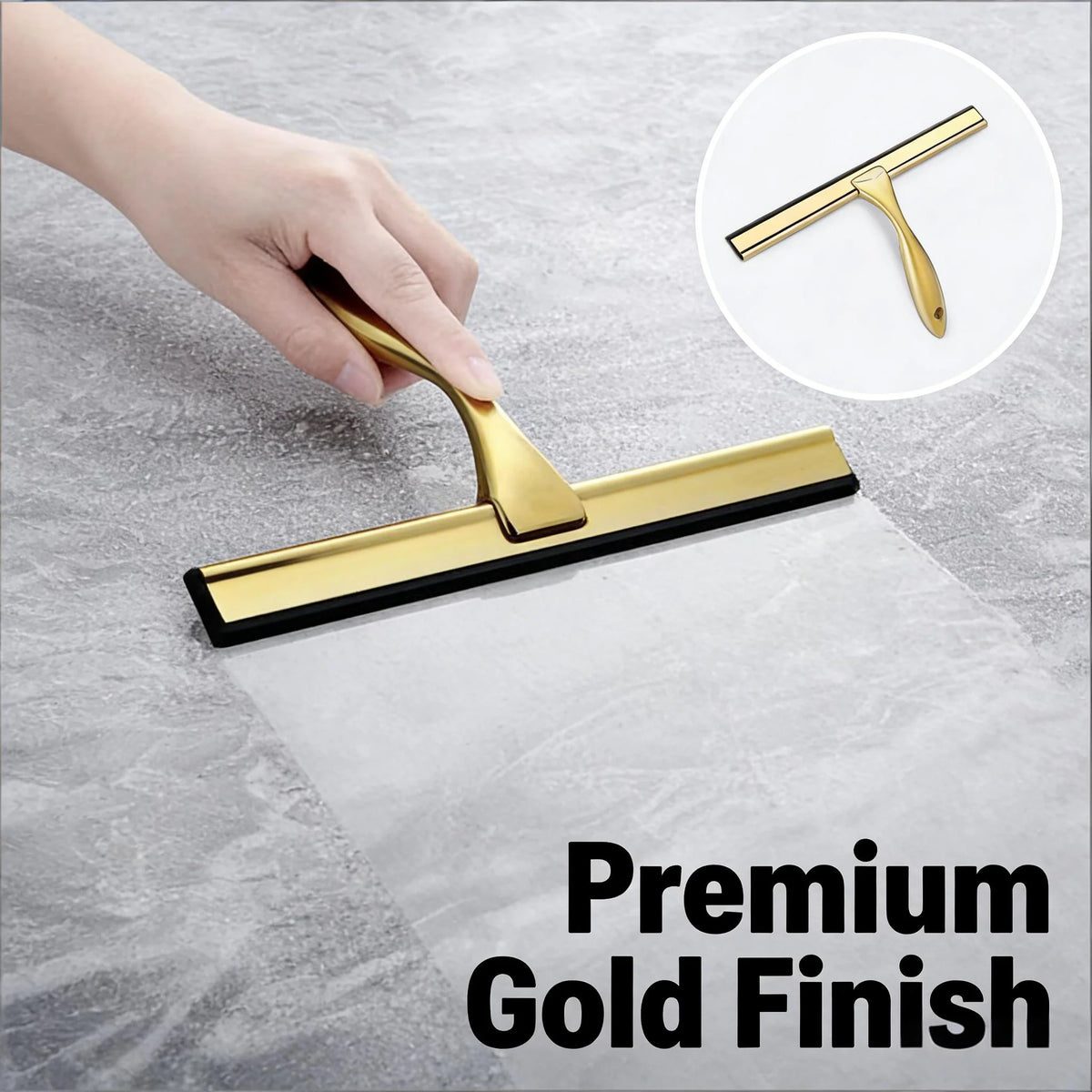 Hot New Design 10-inch Squeegee Window Cleaning Silicone Squeegee Rubber Wiper Popular Window Cleaner Window Wiper Tool