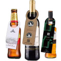 Custom Printed Brand Logo Paper Tags Wine & Water Bottle Neck Hang Tags