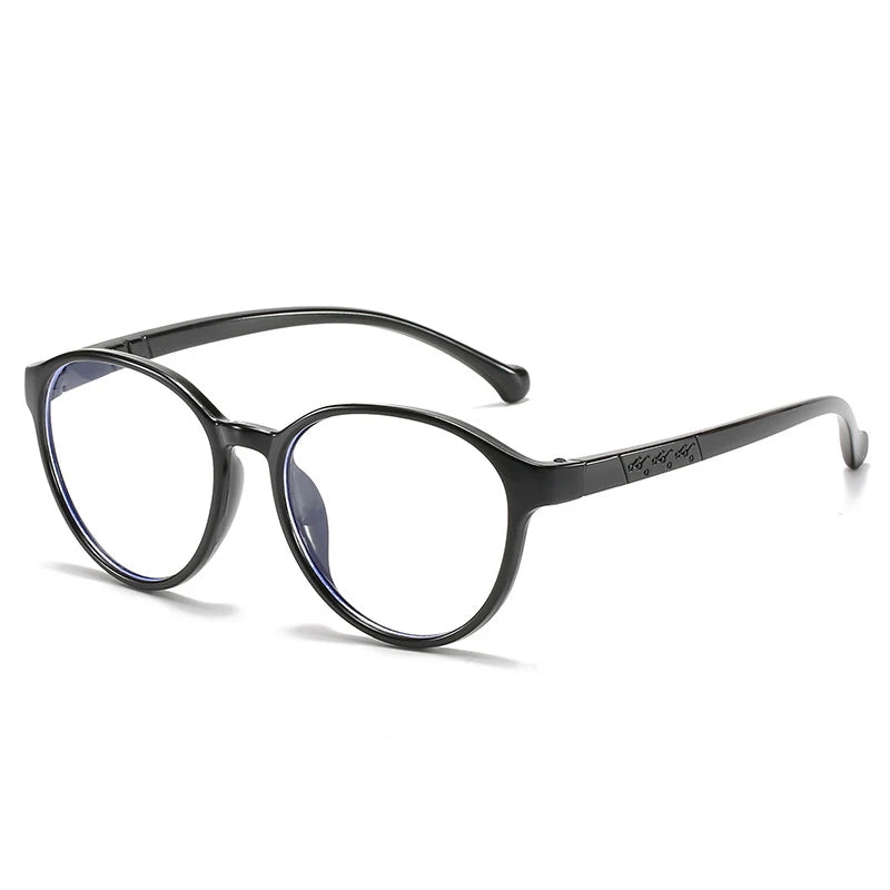 Children Frame Anti Blue Light Boy Eyeglasses Anti Radiation Wholesale Children's Glasses Frames for Girls Black Colour Kids