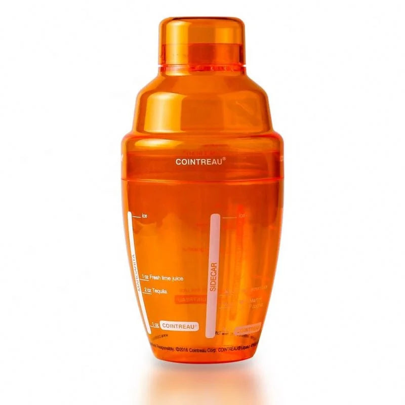 Promotional Sustainable & Eco-Friendly Plastic Cocktail Shaker 6 OZ Mini with Customized Logo
