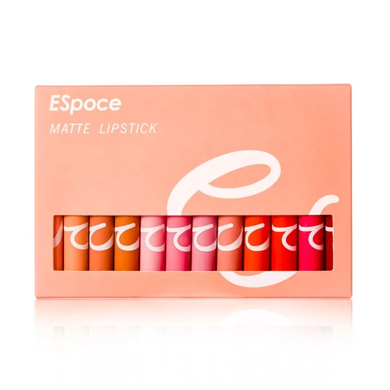 Wholesale Custom Manufacturers Makeup Lipstick Set Custom Logo Long Lasting Waterproof Matte Lipstick Kits Private Label
