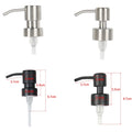 Universal Pump Replacement Lids for Hand Pump Bottles Shampoo Bottle Pump Capworks Well with 28mm and 400 Thread Bottles