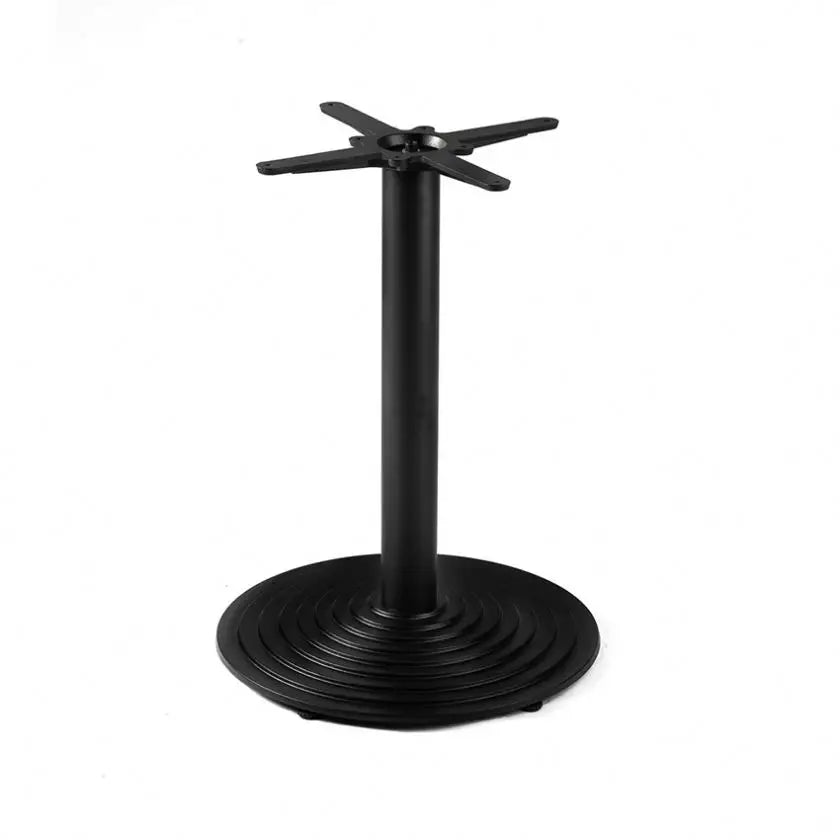 WEKIS Contemporary Industrial Metal Steel Furniture Parts Black Table Leg for Buffet Dining Kitchen Table for Hospital Use