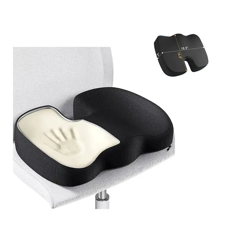 Custom Seat Cushion Foam Like Lightweight Portable Travel Pad Picnic Bench Office Car Airplane Ergonomic Comfortable Seating