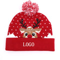 Hat Manufacturer Cusotn Christmas Led Beanie Hatgorros De Navidad Con Lucegorros Led Navideos