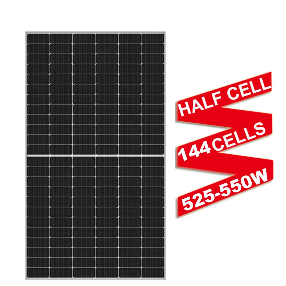 Jingsun Factory Sale Solar Panel 144cells 525w Solar Panel Cell Monocrystalline High Tech in Stock