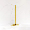 Golden Fashion Floor-Standing Boutique Clothing Store T-shape Metal Display Rack