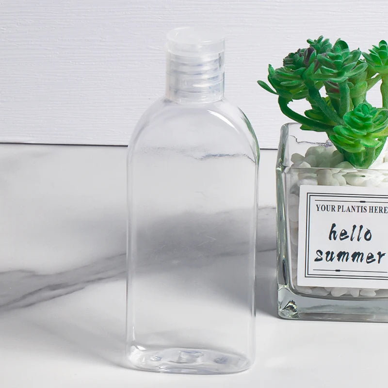 Face Care Toner Serum Bottle Flip Cap Plastic Facial Toner Bottle Plastic Wholesale Price 80ml Customize Toner Water Bottle