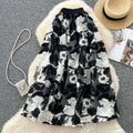 Boutique Wholesale 2025 Spring New Fashion Retro High Waist Versatile Slimming A-line Elegant Women's Half Skirt
