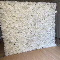 Wedding Decorative White Flower Wall Backdrop Artificial Rose Hydrangea Flower Wall Panel