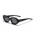 European American Korean Style Sunglasses for Men Women Small Face Oval Design Fashionable Outdoor Street Shooting Glasses PC