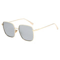 Rimless Square Gold Perfect for Outdoors or Indoors Mens Sunglasses Polarized Women Sunglasses Metal Frame Glasses