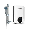 110v 220v Small Size Shower for Burma Bathroom Easy Install Hot Sale Water Heater Electric with Pump