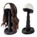 Adjustable Wig Stand for Travel and Salon Styling Protection Collapsible Compact Stand Expands Long and Short  Wig Head Stand