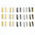Meetee ZT035 3# 5# 8# 10# Zipper Insert Pin for Double Open Slider Stopper Jacket Zip Latch Plug Zipper Insertion Pin Box Buckle