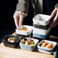 3.5 Inch Small Ceramic Dipping Bowls Pinch Bowl Side Dishes for Soy Sauce Dessert Tomato