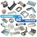 Custom Stainless Steel Sheet Metal Fabrication Metal Processing Bending Laser Cutting Service Metal Stamping Parts