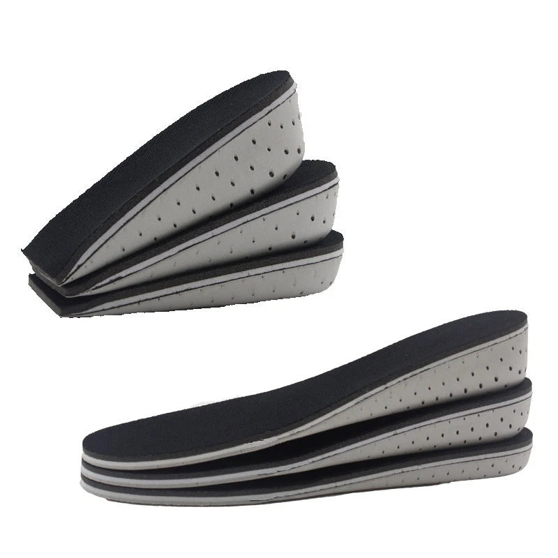 High Quality Orthotic Athletic Insole Adjustable EVA Foam and Memory Foam Height Increase and Arch Support Insoles for Shoes