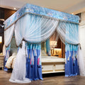 Luxury Large Mosquitera Folding Netting Bed Round Tent Portable Queen Size Foldable Pop up Mosquito Net for Bed