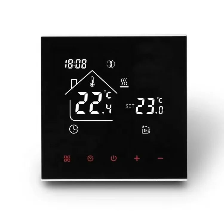 Zigbee 3.0 Smart Thermostat for Underfloor Heating WiFi HVAC Heat Insulation for Room ABS and PC Material for Water Media
