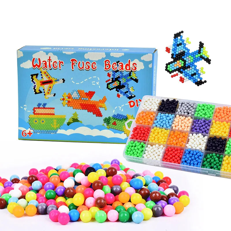 2025 Colorful Spray Magic Sticky Beads Kits Handmade Magic Beads Magic Diy Beads Kids Toys