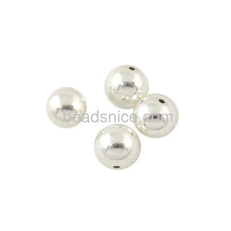 Beadsnice ID 25605 925 Sterling Silver Beads Jewelry Parts and Accessories