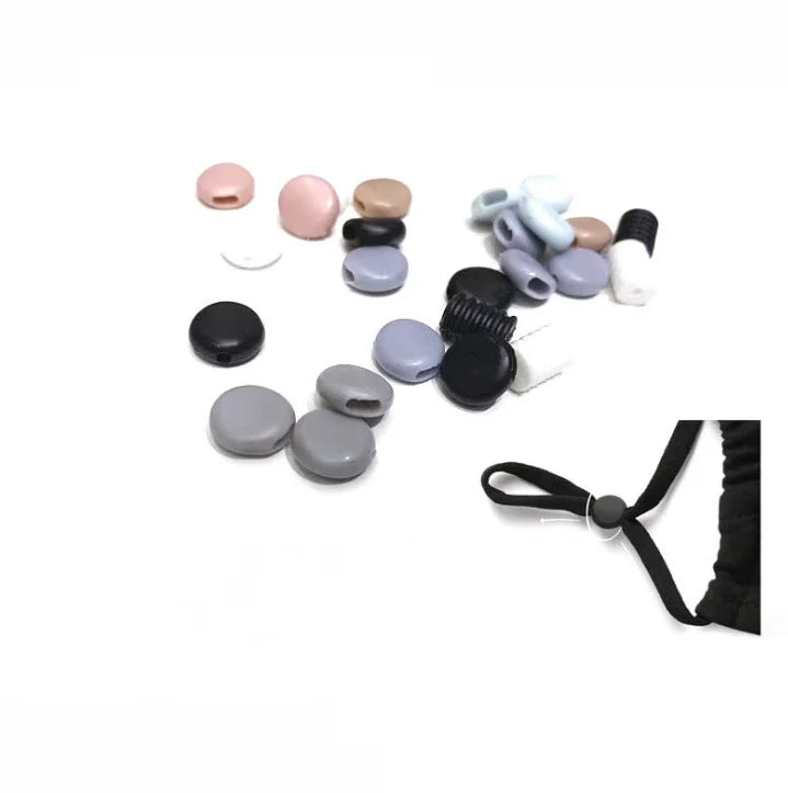 China Manufacturer Rubber Silicone Adjustment Buckle Cord Stoppers