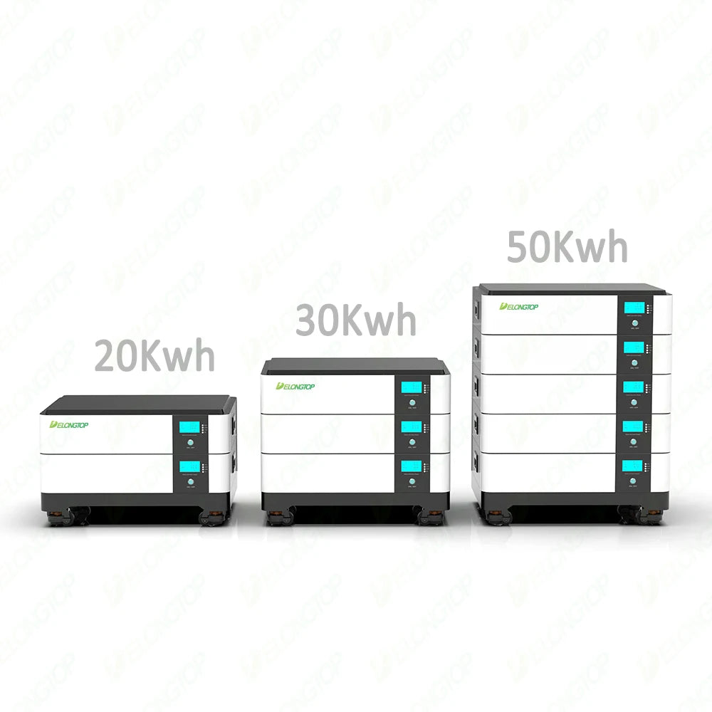 51.2V Lithium Battery 10KWh/15KWh/20KWh Solar Batteries with 10 Years Warranty Residential Home Lifepo4 Battery