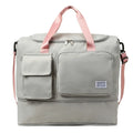Custom Logo Women's Fashion Duffel Bag Outdoor Travel & Multifunctional Yoga Tote with Shoe Pocket for Sports Gym & Travel