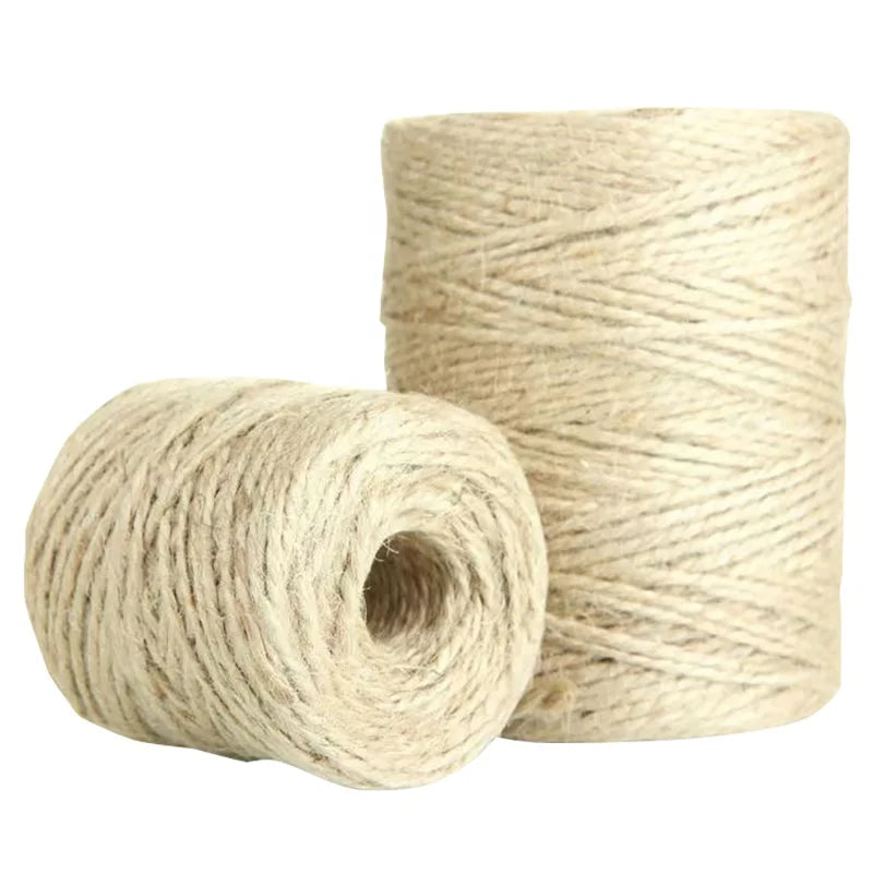 Factory Price 3 Strands Twisted Jute Rope Natural Fiber Sisal Twine for Agriculture Packaging Line