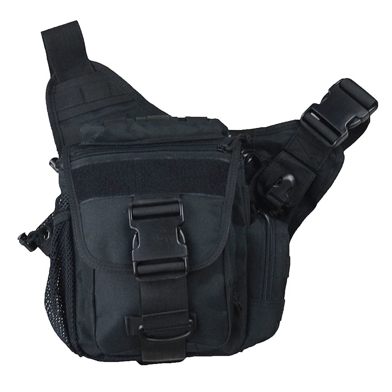 LUPU Tactical Molle Chest Messenger Shoulder Sling Bag Wholesale Waterproof Hiking Sling Bag with Zipper Closure
