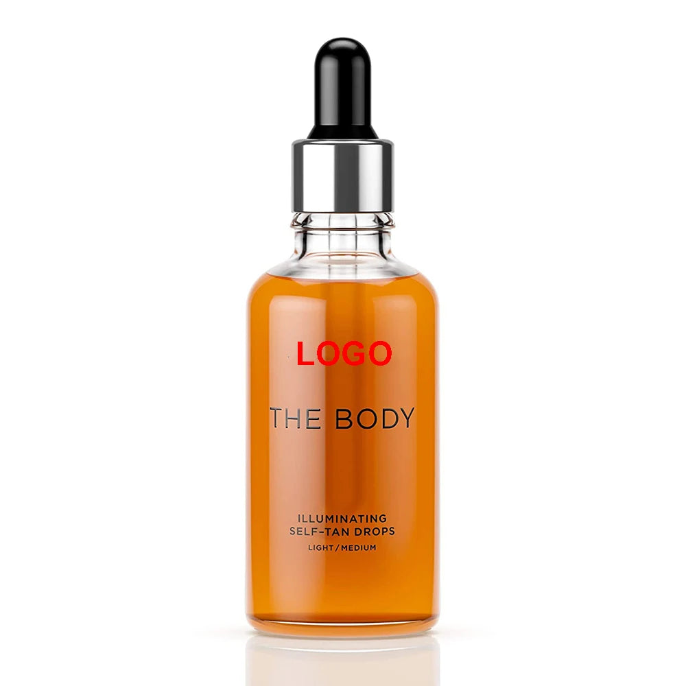 AiXin Private Label Deep Beach Bronze Golden Tan Long Lasting Bronzing Essential Oil Sunless Self Tanner Tanning Oil