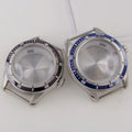 20bar Diving Steel Watch Case for NH34 NH35 NH36 NH37 NH70 NH72 ETA2824 PT5000 Bow Sapphire Glass 120click Bezel Ceramic Insert