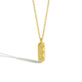 VIANRLA 925 Sterling Silver  Pendent with Star Zircon Necklace for Women