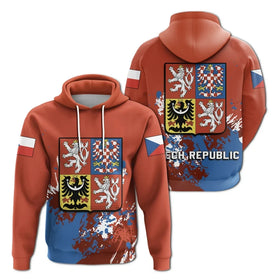 Fitspi Custom Czech Republic Country Hoodies 3d Print Streetwear Casual Camisola Zip Hoodies Sweatshirt Pullover Wholesale