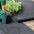 100% Non Woven Waterproof Anti-static Anti Weed Mat Black Film Polypropylene Material Agricultural Farming Weed for Block