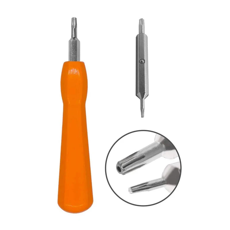 Ring Screwdriver Replacement Double-end Bit T6 TR15 Torx Mini Screwdriver for Doorbell